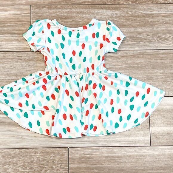 Dot Dot Smile Polka Dot Twirl Dress, Size 6-12M - Picture 3 of 3